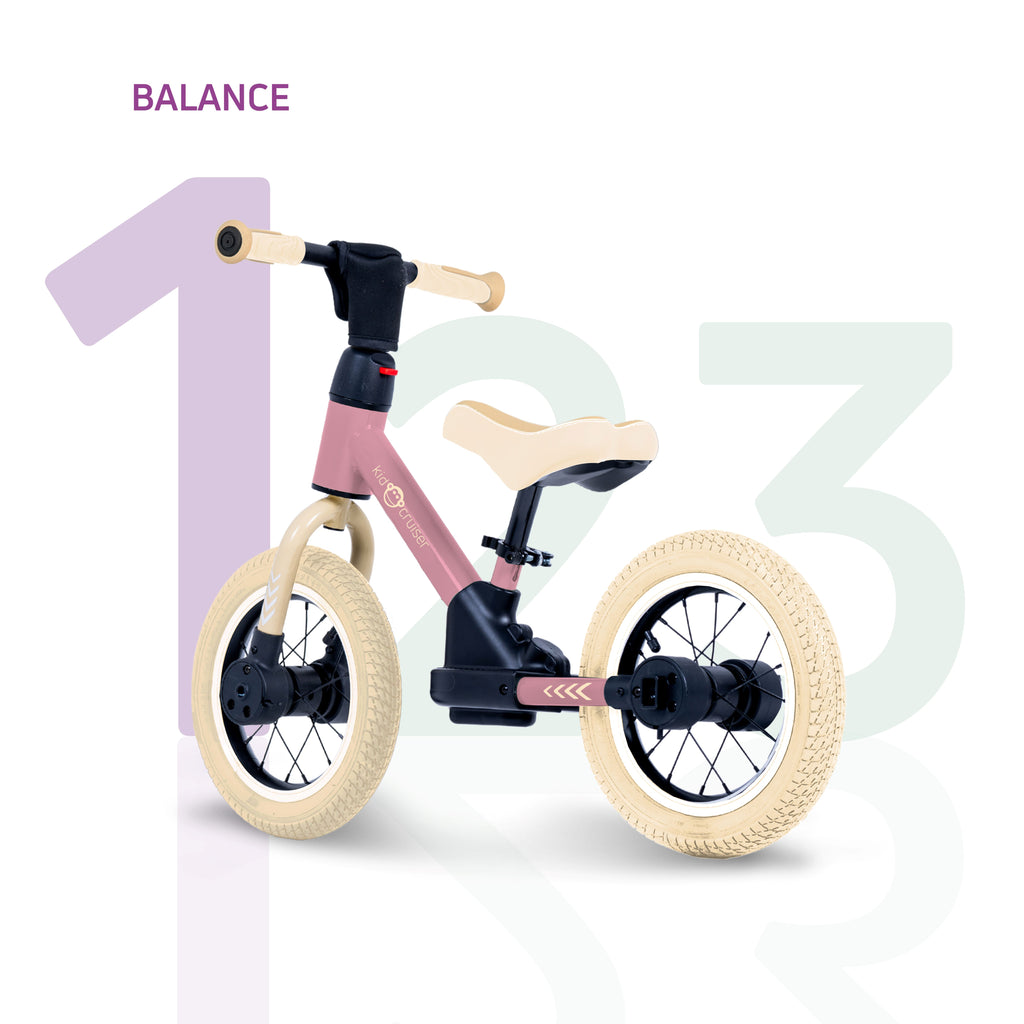 Bicicletta senza pedali 3 in 1 per bambini dai 2 anni in su | Kidcruiser