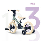 Bicicletta senza pedali 3 in 1 per bambini dai 2 anni in su | Kidcruiser