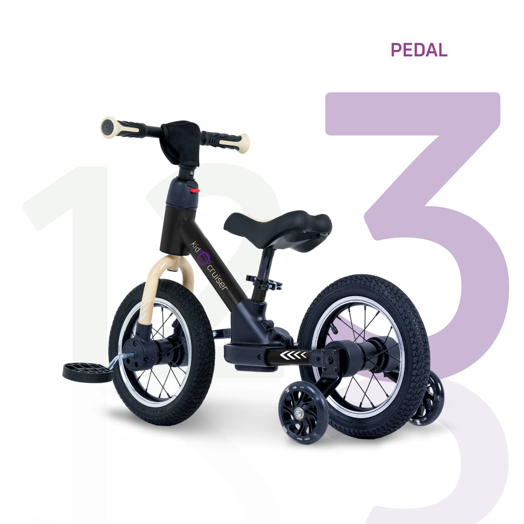 Bicicletta senza pedali 3 in 1 per bambini dai 2 anni in su | Kidcruiser