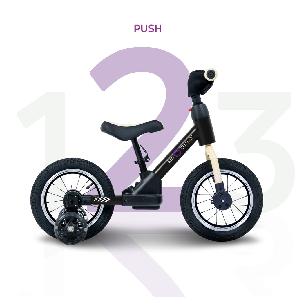 Bicicletta senza pedali 3 in 1 per bambini dai 2 anni in su | Kidcruiser