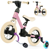 Pedalplay Loopfiets 2+ jaar - 3 in 1 Ontwerp - Met Trainingswielen & Pedalen