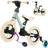 Pedalplay Loopfiets 2+ jaar - 3 in 1 Ontwerp - Met Trainingswielen & Pedalen