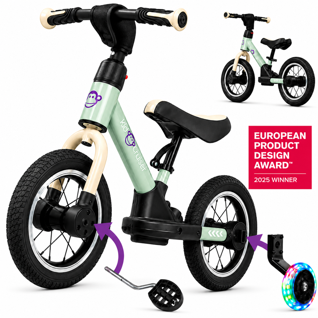 3-in-1 Balance Bike for Toddlers 2+ Years | Kidcruiser