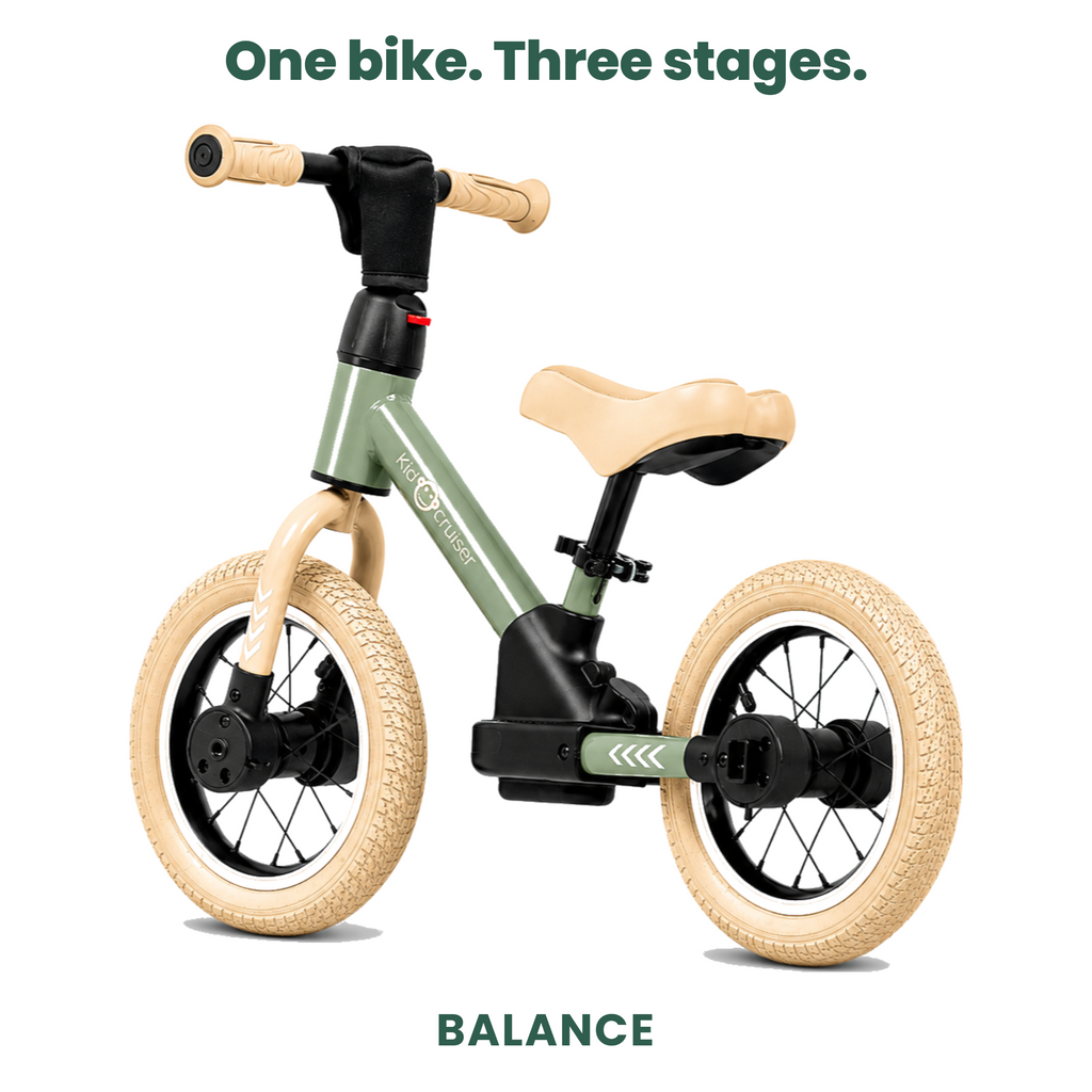 3-in-1 Balance Bike for Toddlers 2+ Years | Kidcruiser