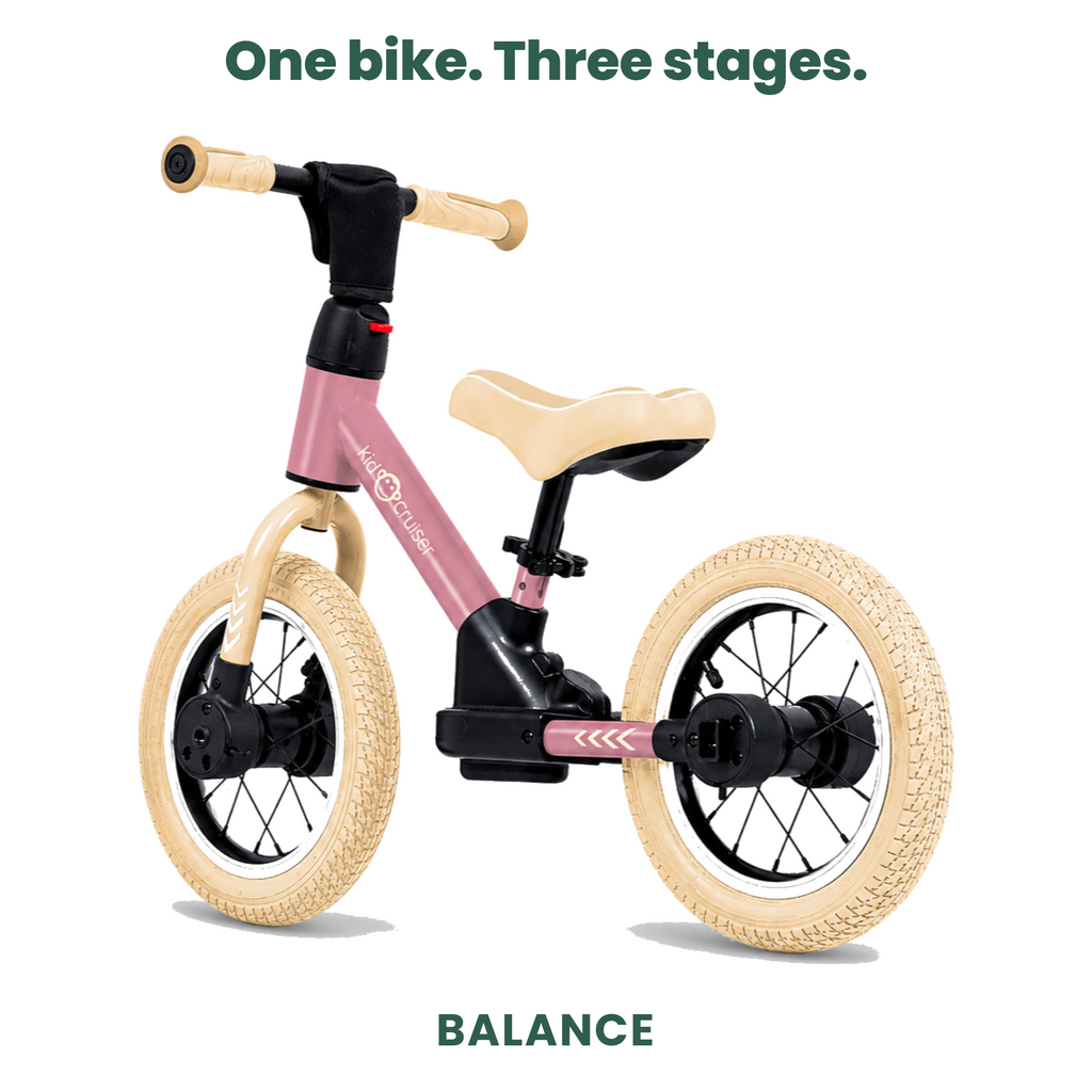 3-in-1 Balance Bike for Toddlers 2+ Years | Kidcruiser