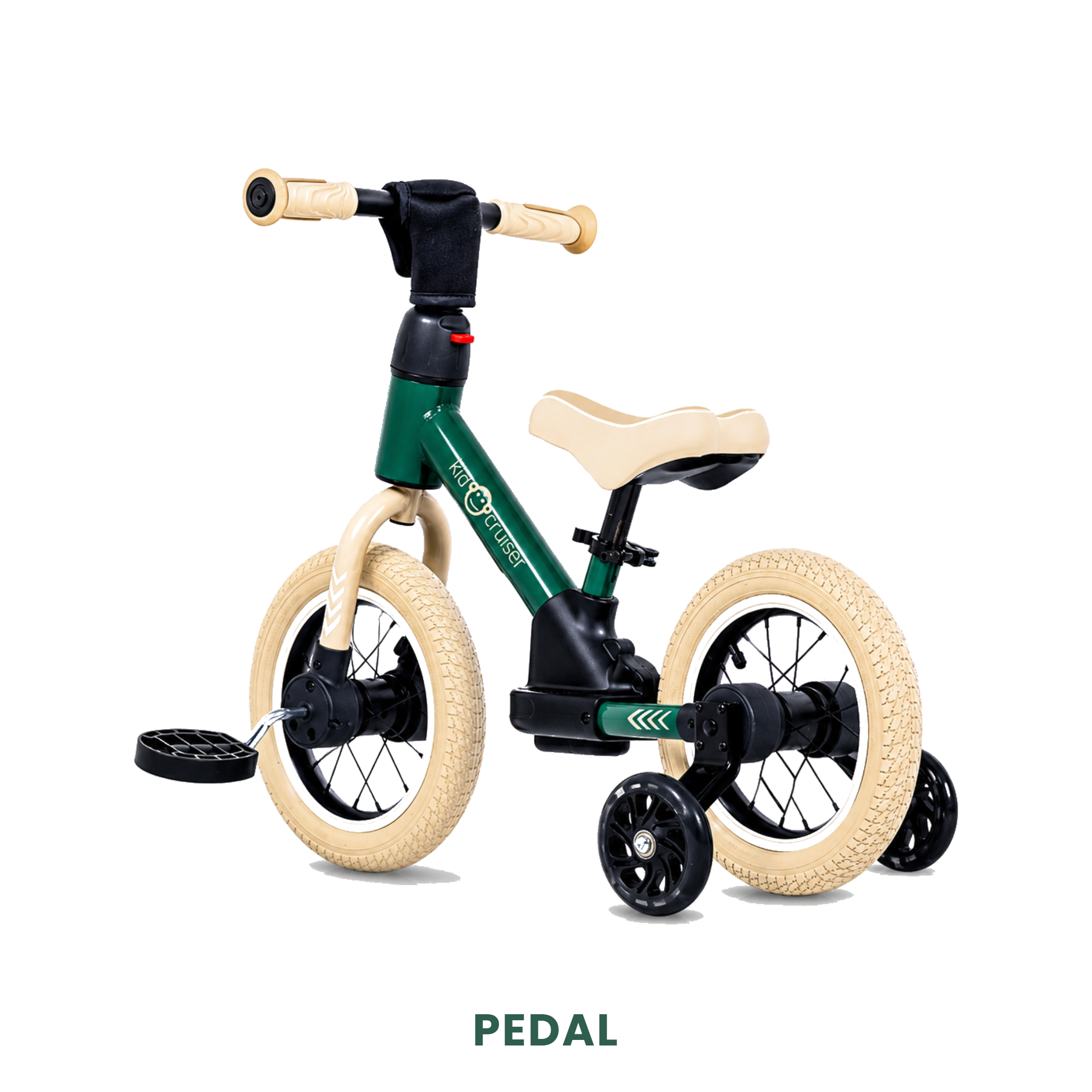 3-in-1 Balance Bike for Toddlers 2+ Years | Kidcruiser
